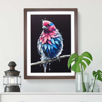 Bird Paint Drips No.4 - Print