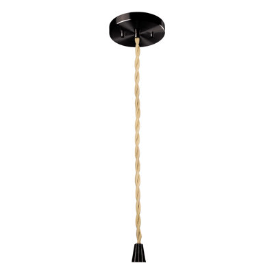 Luminaire suspendu 1 lumière DEL intégré Aschwin