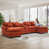 Orange Chenille