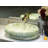 QieRao 16'' Marble Ceramic Oval Bathroom Sink