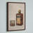 "Bourbon Temptation" by Eyre Tarney Vintage-Inspired Watercolor Painting Print with Mounting Hardware -21850679