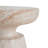 Outdoor/Indoor Lightweight Concrete Side Table,Travertine Finish-155261114