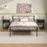 Kempst Steel Piece Bedroom Set
