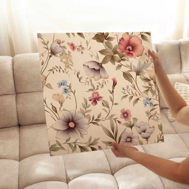 Motif de fleurs botaniques sauvages
