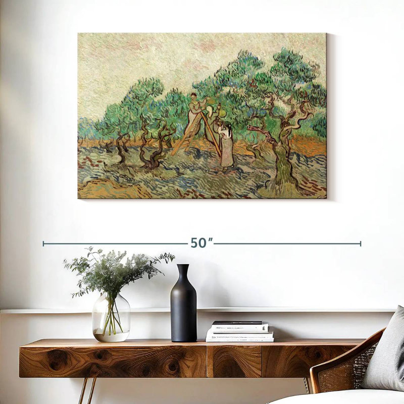 Senne The Olive Orchard, H 26 po x l 39 po