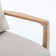 Kywaun 26'' Wide Modern Soft Arm Rocking Chair with Wooden Frame and Removable Cushion