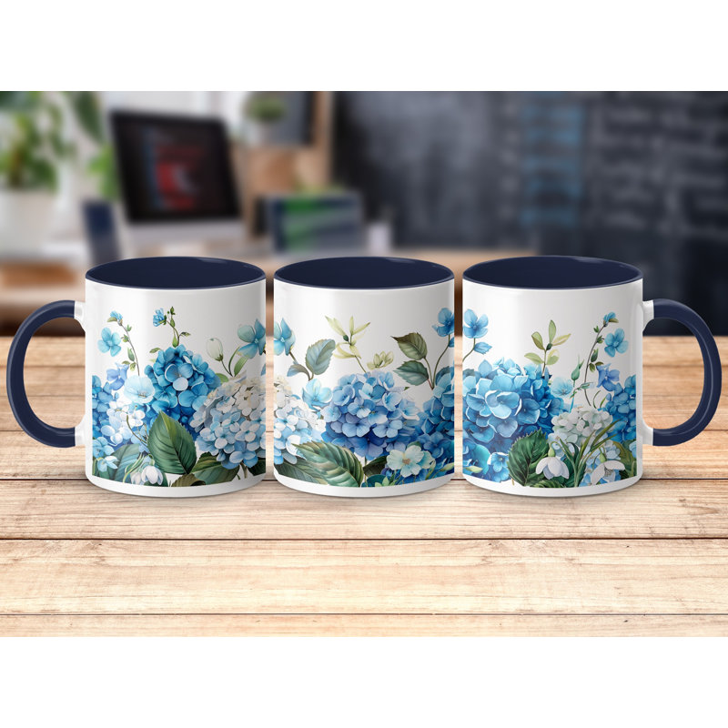 Ceramic Coffee Mug, Navy