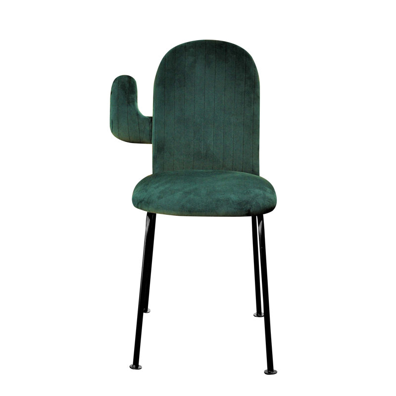 Cactus 50cm H Tufted Upholstered Side Chair