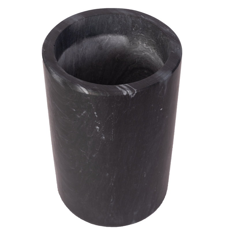 Seau à vin Artifacts Rattan, Noir mat