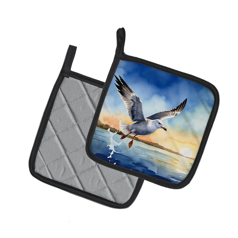Paire de porte-casseroles Gull Flying Low