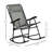 Outdoor Patio Folding Lawn Rocking Chair Set Of 2