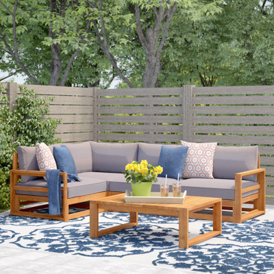 4 Seater Corner Sofa Set