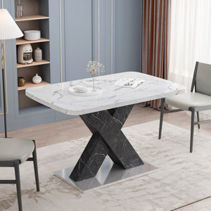 https://assets.wfcdn.com/im/84690249/resize-h300-w300%5Ecompr-r85/2673/267343164/Hine+Modern+Dining+Table%2C+Extendable+Dining+Table%2C+Faux+Marble+Table+Top%2C+Extension+Table+Top.jpg