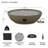 RIVERSIDE Oval Propane Fire Bowl by Real Flame-1242415906-1242415907
