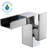 Single-Hole Single-handle Bathroom Faucet with Drain Assembly-19379283