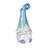 17"H Speak No Evil Gnome with Turquoise Hat Statue