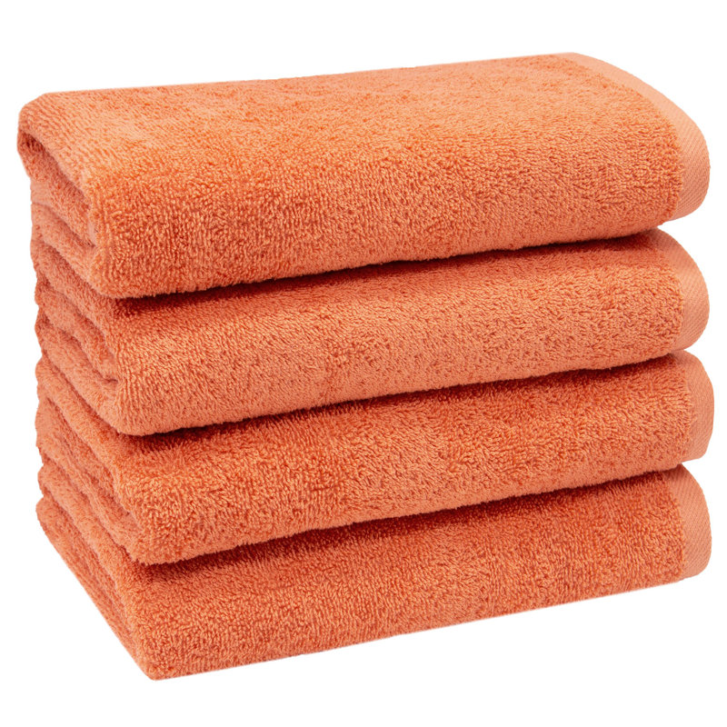 Midweight Hand Towel, Terracotta