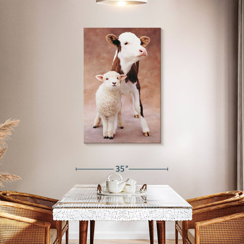 Brampt Mallowpuff And Romeo I, 45" H x 30" W