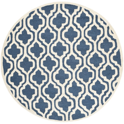 Ruben Navy / Ivory Area Rug