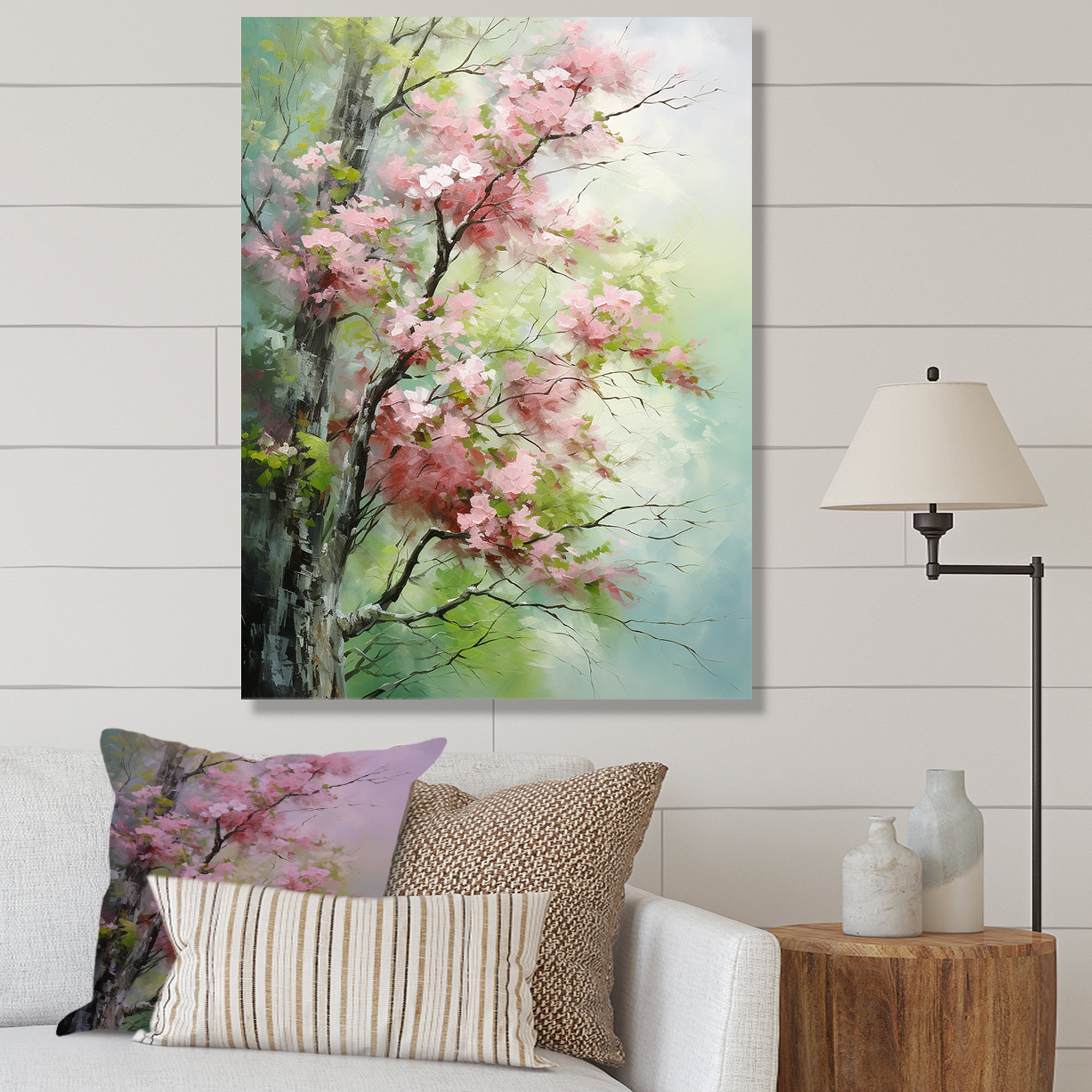 Winston Porter Tree American Basswood Spring Blooms II - Tree Wall Art ...