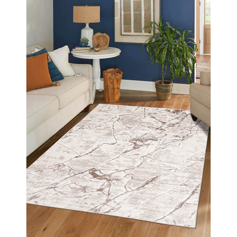 Tapis ivoire Helix, Rectangle de 5 pi x 8 pi