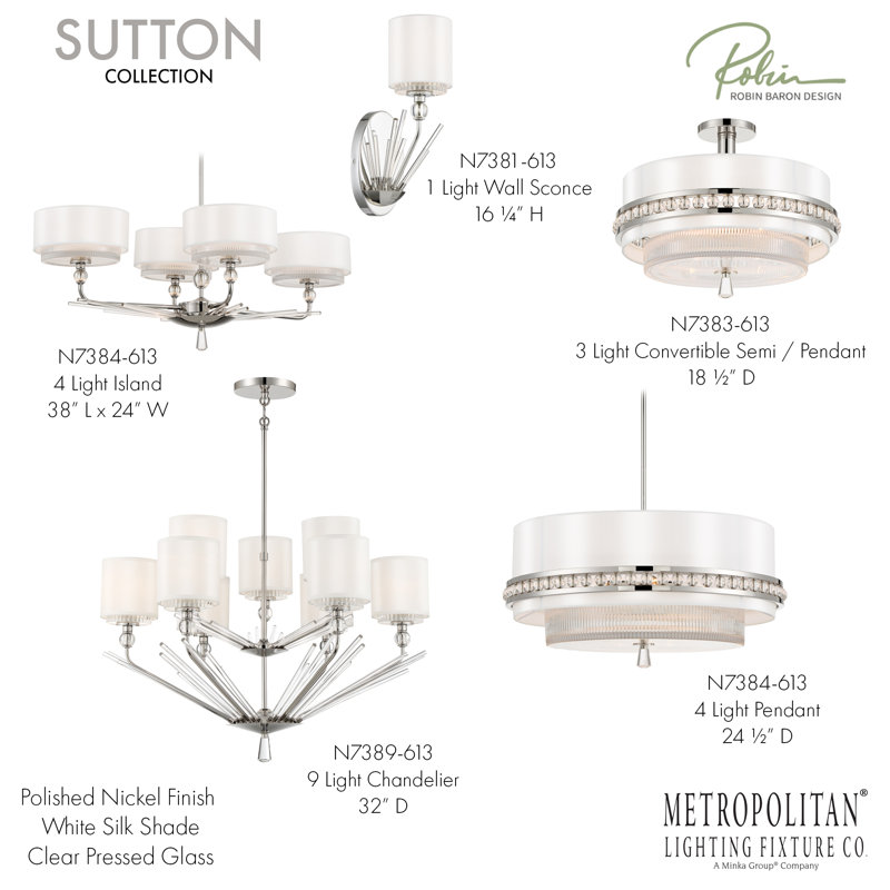 Sutton - 1 Light Sconce