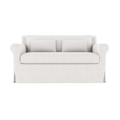 Ludlow Rolled-Arm Skirted Loveseat