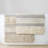 Grey Woven Stripe Bath Mat - 22x58"