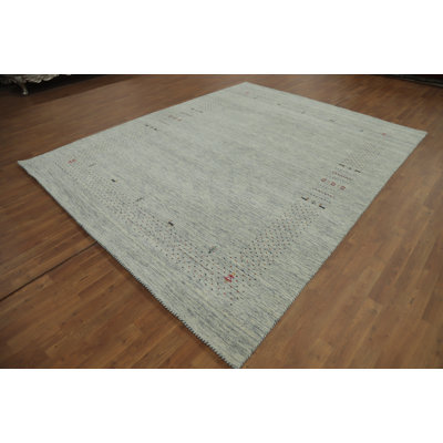 Handmade Gabbeh Style Indian Area Rug 8x10