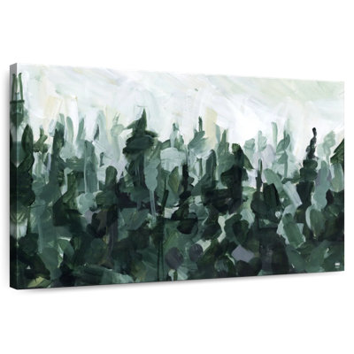 Montagne, brume, paysages, forêt I