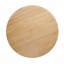 Table de salle à manger ronde 42 po x 32 po, table de cuisine en bois avec base balustre sculptée, style campagnard / rustique / français