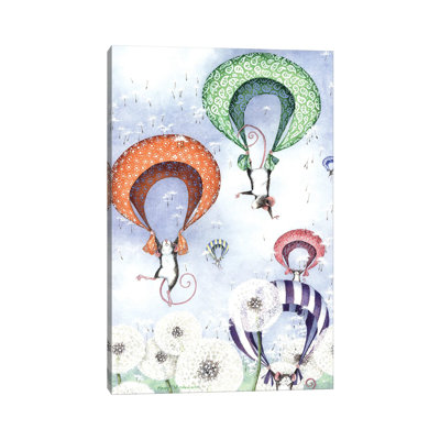 Free Fall 1 Piece Wrapped Canvas Painting