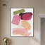 Pièces de tulle sur toile, pastel boho abstrait par Art Remedy-104333326-104333334