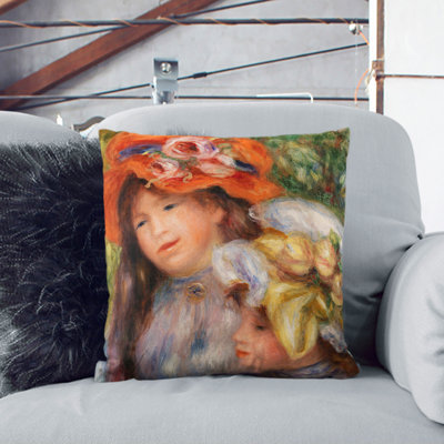 Two Girls Scatter Cushion