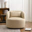 Fauteuil demi-tonneau pivotant Wheat-1227608944