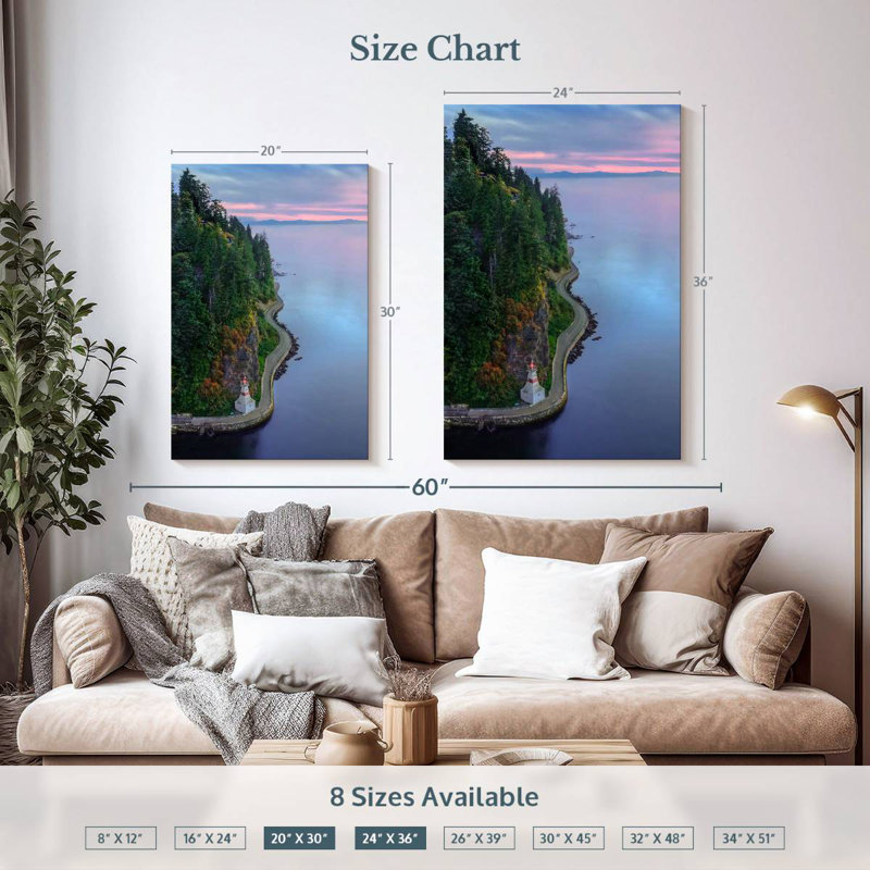 Aime Coastal Stanley Park, 36" H x 24" W