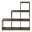 Anzalone 91.1cm H x 92.5cm W Step Bookcase-878758827