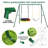 Breezy Days Klo Kick Metal Swing Set with 2 Swing(s)
