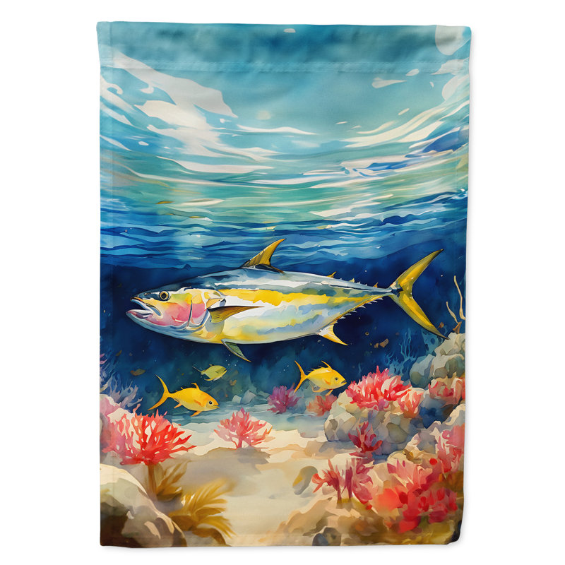 Bido Double Sided 40'' H x 28'' W Polyester House Flag
