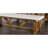 Upholstered Bench, Dining Bench with Trestle Base