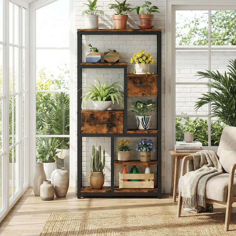152.4cm H x 74cm W Metal Standard Bookcase