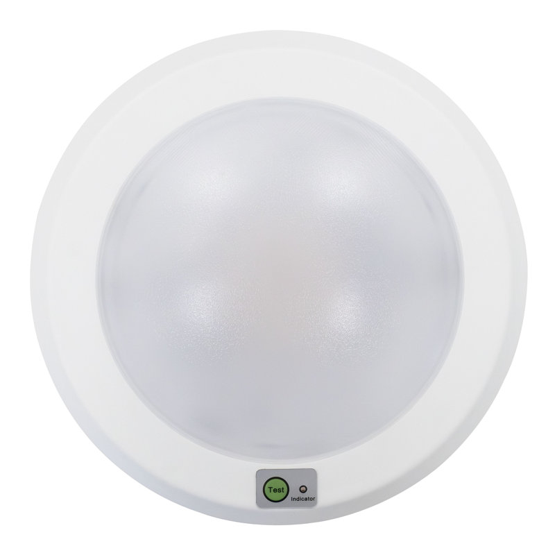 LED Disk Downlight with Emergency Test Button