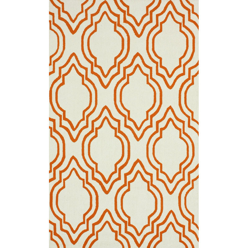 Oneil Hand Hooked Indoor Rug, 7'6" x 9'6"