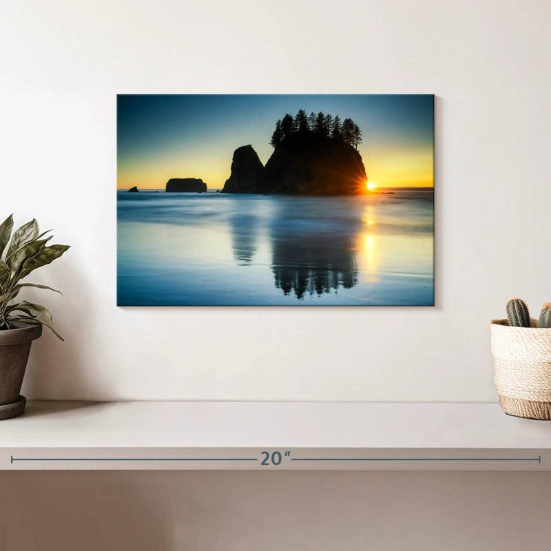 Second Gillard At Sunset Olympic National Park, 8" H x 12" W
