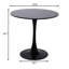 Round Table, Modern Dining Table, MDF Top And Steel Base Tulip Round Kitchen Table, Mid Century Coffee Table, Kitchen Table, Oval Dining Table