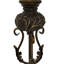Lampe torchère noire 20 po Adalwin