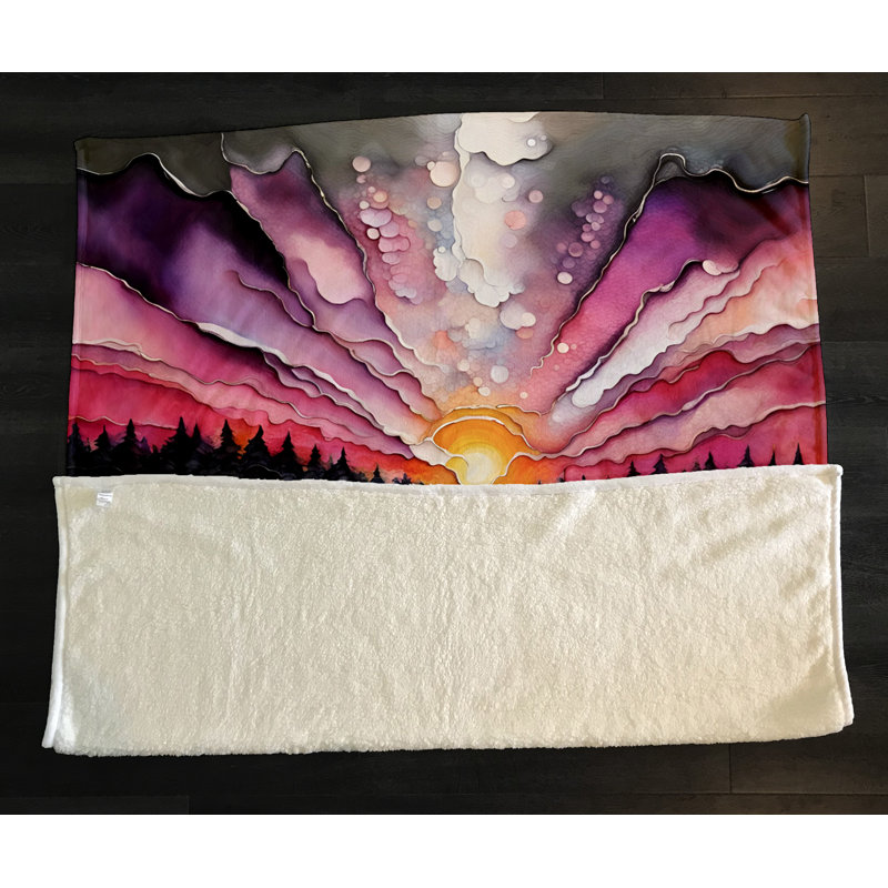 Throw Blanket, 51" W x 60" L