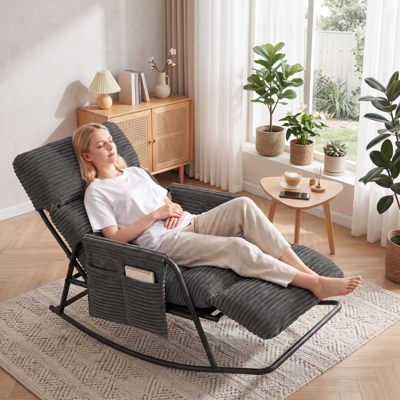 Steel Rocking Chair