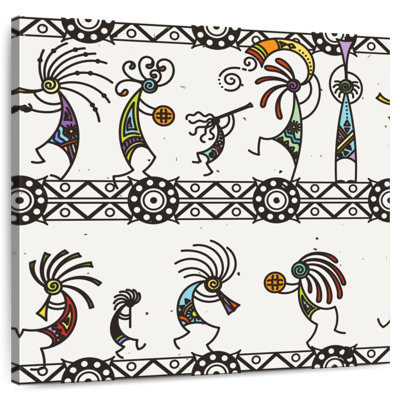 Kerner Kokopelli Abstract