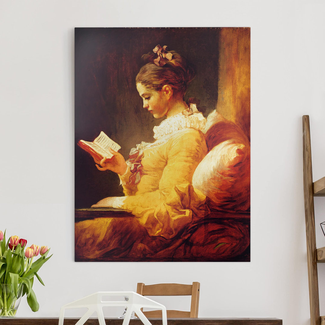 Leinwandbild Reading Girl von Jean Honore Fragonard